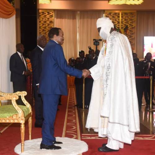 Vœux 2024 des Corps Constitués à S.E.M Le Président de la République du Cameroun.